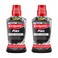 Colgate Plax White And Charcoal Mouthwash Black 500ml Pack of 2