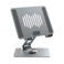 Momax Fold and Rotatable Tablet Stand 360-degree rotatable with foldable design Aluminum Alloy - Grey