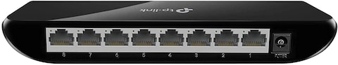 Tp-Link 8 Port Gigabit Ethernet Network Switch | Plug And Play | Desktop Or Wall-Mount | Plastic Case Ethernet Splitter | Fanless | Traffic Optimization | Unmanaged (Tl-Sg1008D)