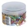 World Colored Paper Clips 200 Pcs 28mm