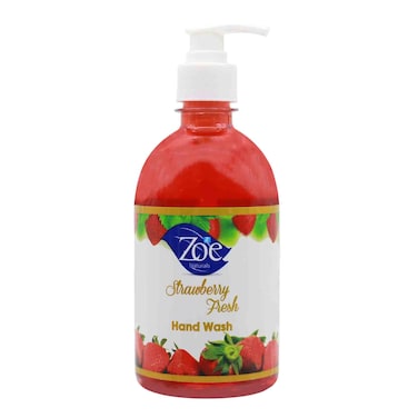 Zoe Handwash Strawberry 500Ml