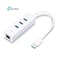 TP-link UE330 USB 3.0 3-Port Hub &amp; Gigabit Ethernet Adapter 2 in 1 USB Adapter - Plug and Play