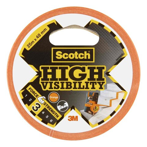 Scotch Duct High Visibility Orange. 1 roll/pack