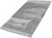 Memory foam prayer mat with a silky feel grey