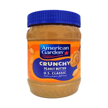 American Garden Peanut Butter Crunchy 454g