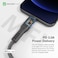 Amazing Thing Astro Pro Titan USB-C to Lightning PD 3A charging cable [2.2 Meter] braided [MFi certified] for Fast charge &amp; data sync - Black