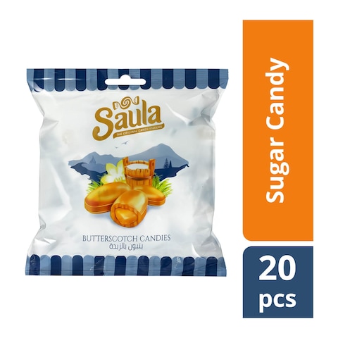 Saula Bonbon Butterscotch Candies - 10 Piece