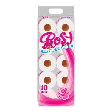 Rosy Printed Toilet Tissue 10 Pack