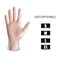 Docooler - (XL)100 Pcs/Disposable Gloves Powder-Free Stretchy PVC Gloves Sterile Food Safe Grade for Home Food Laboratory Use