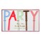 Pink Party Acrylic Toppers