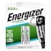 Energizer Rechargeable 2AAA Batteries - 2 Count