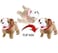 Kidzbell Barking, Waging Tail, Walking And Jumping Dog Puppy, Battery Operated Back Flip Jumping Dog With Sound And Music Best Gift For Toddlers And Kids
