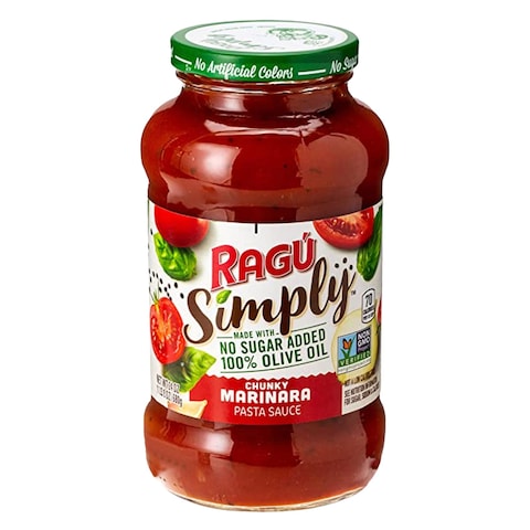 Ragu Simply Chunky Marinara Pasta Sauce 240g