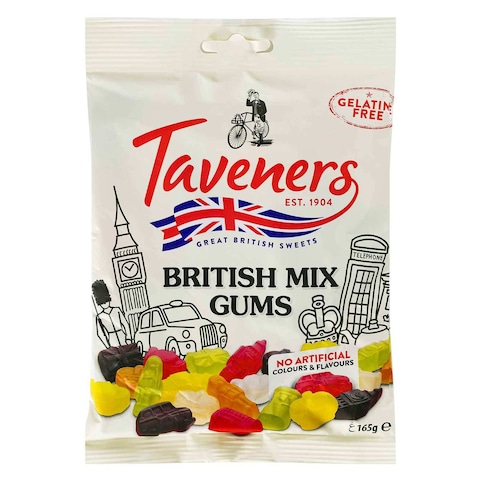 Taveners British Mix Gums 165g
