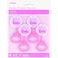 Unique- Baby Shower Favors Its A Girl Rattle Pink 4pcs