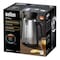 Braun PurShine Water Kettle WK 1500, 2200 W, 1.7 L, Black, Stainless Steel, Cordless
