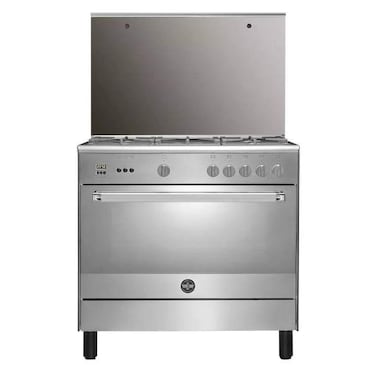 La Germania Freestanding Gas Cooker - 5 Gas Burners - 90 cm - Stainless - 9C10GLA1X4AWW