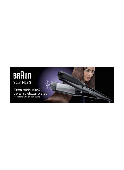 Braun Satin Hair 3 Straightener Black 522g Online Carrefour UAE