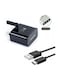 3-Pin Adapter With USB Type-C Cable For Samsung Note 8/Note 9/S8/S8 Plus/S9/S9 Plus/S10/S10 Plus Black