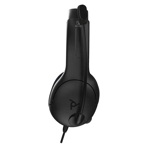 PDP LVL 40 Wired Over-Ear Stereo Gaming Headset With Mic Black