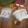 Homarket&reg; Christmas Cellophane Bags 100 Pcs Clear Resealable Snowflake Sealed Plastic Package Cellophane Bags with Adhesive Closure for Bakery Cookie Candies Dessert Poly Bags（GC2622A）