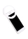 Generic - SG-11 Mini Rechargeable Phone LED Selfie Lamp Ring White