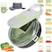 Vegetable Chopper Slicer 13 in 1 Veggie Dicer Cutter for Onion Tomato Potato Food Chopper with Draining Storage Container and Hand Guard
