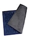ROYALFORD Rectangular Solid Bathing Mat Blue 60x36centimeter