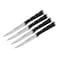 Tefal Ingenio Ice Force Steak Knives K232S414 Black 11cm 4 PCS