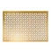 [HOME BRAND &ndash; PLACEMAT]Dining Table Placement Mat (Rectangular PVC Table Mat) (30x45CM) (Gold Color)