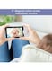 Hubble Connected Nursery View Premium - Baby Monitor For Infants / Babies - 5" Diagonal Color Screen, 2-Way Talk, Infrared Night Vision, Secure And Private Connection, Up To 300M Range, White