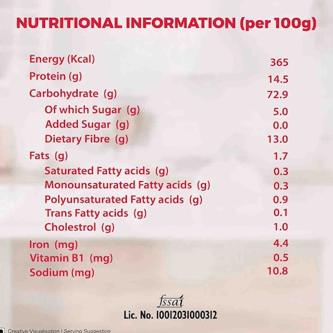 Aashirvaad Atta With Multigrains 5kg