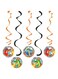 Dragons Dizzy Danglers Assorted. 30in 5 pcs