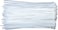 AL ARQAM Zip Ties, 100 Pcs 2.5x100 MM Cable Tie, Adjustable Durable Self-locking Nylon Zip Cable Ties for Home Office Garage Workshop