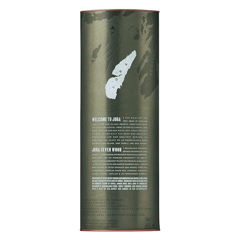 Jura Seven Wood Single Malt Scotch Whisky 70CL