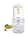 Geepas 2-Speed Multi Chopper 0.5 L 400 W Gc5477 White/Clear/Green