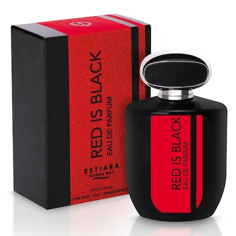 Estiara Red Is Black Eau De Parfum - 100ml