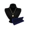 Aiwanto Necklace Neck Chain With Beautiful Simple White Pendant Gold Necklace Womens Girls Necklace