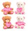 15cm Keeleco Sentiments Bear 4 Asstd