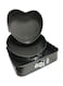 Raj 3-Piece Non Stick Cake Moulds Set Black 28cm
