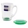 Luminarc New Morning Mug With Lid 320ml Green/Clear