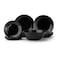 Arcopal Dinner Set - Black - 19 Pieces