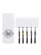 Generic Automatic Toothpaste Dispenser And Toothbrush Holder Set White