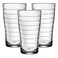 Tobruk Ring Glass Cup 3X360ML