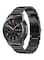 Generic Classic Stainless Steel Smartwatch Strap Band For Samsung Galaxy Watch 46mm/Huawei GT2/Gear S3 Frontier/Classic/Honor Magic 2/Fossil 22mm Black