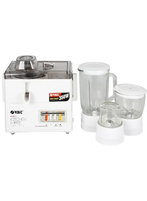 Orbit 4-In-1 Countertop Juicer Blender 350W 1.5L 350W Jmg-01A -White