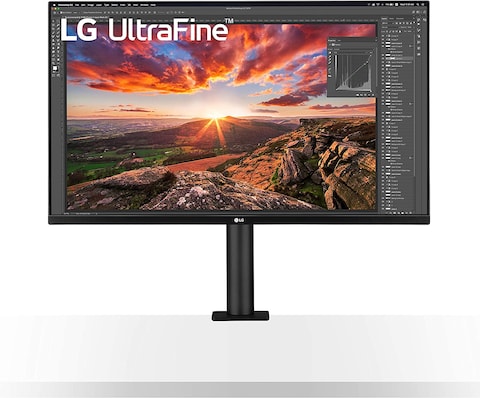LG 32Un880-B 32&quot; Ultrafine Display Ergo UHD 4K IPS Display With HDR 10 Compatibility And USB Type-C Connectivity, Black
