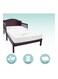 Moon Organic Toddler Crib &amp; Bed Mattress, Washable And Removable Cover, Size 133X10X70 Cm