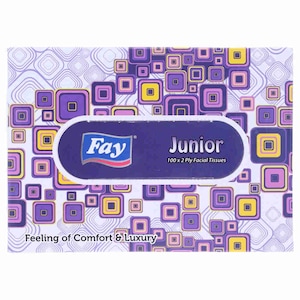 Fay Junior Facial Tissue 2Ply x 100 Sheets