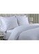 6-Piece King Size Duvet Cover Set With Stripes Includes 1xDuvet Cover, 1xFitted Sheet, 4xPillowcase